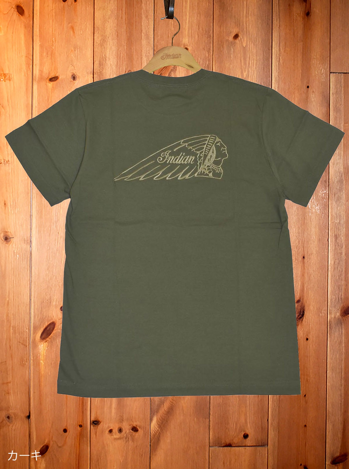 Indian Basic S/S T-shirt "Big Headmark"