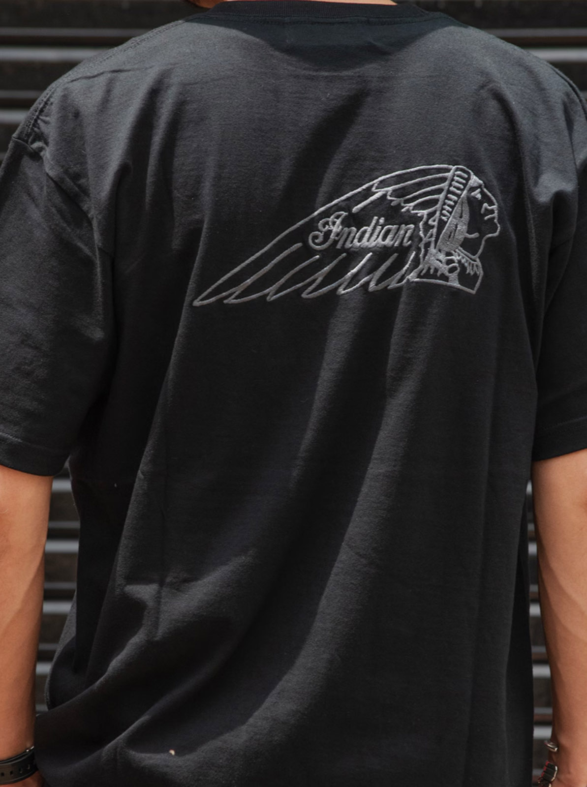 Indian Basic S/S T-shirt "Big Headmark"