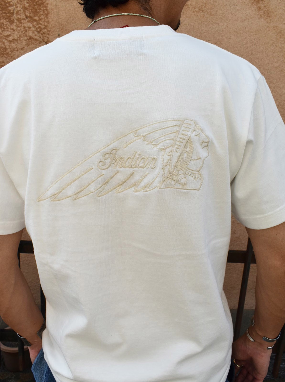 Indian Basic S/S T-shirt "Big Headmark"