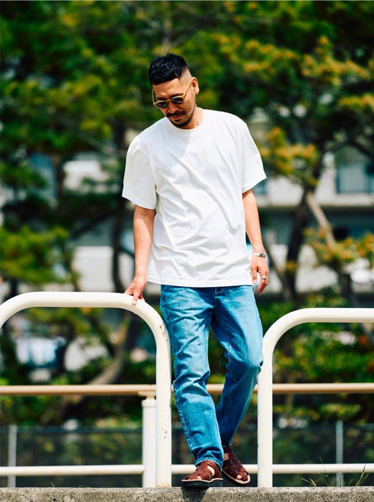 Indian Basic S/S T-shirt "Big Headmark"