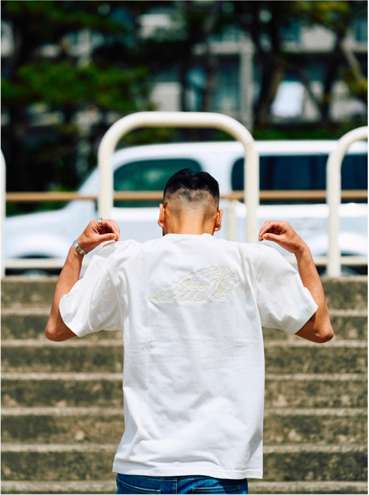Indian Basic S/S T-shirt "Big Headmark"