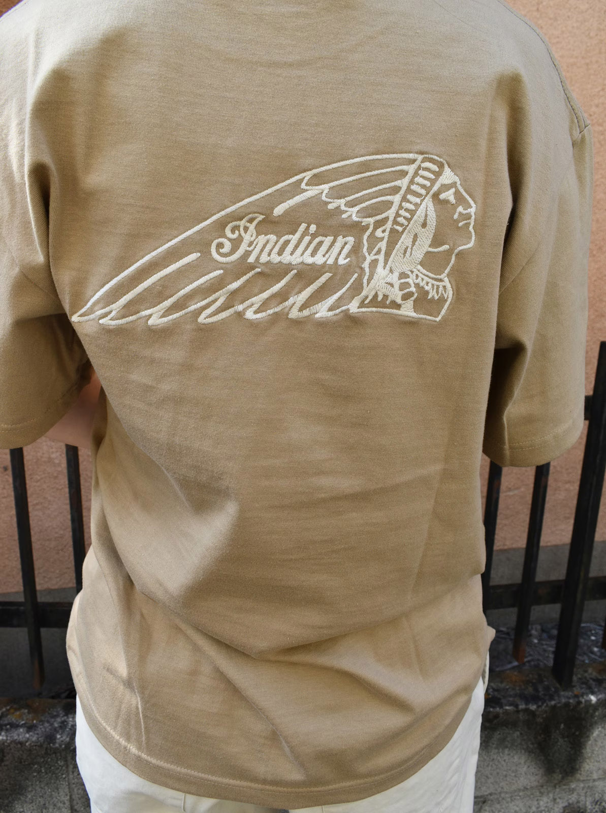 Indian Basic S/S T-shirt "Big Headmark"