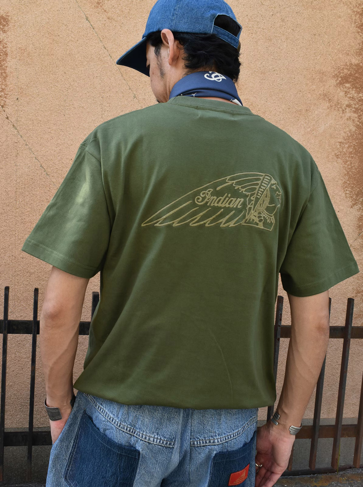 Indian Basic S/S T-shirt "Big Headmark"