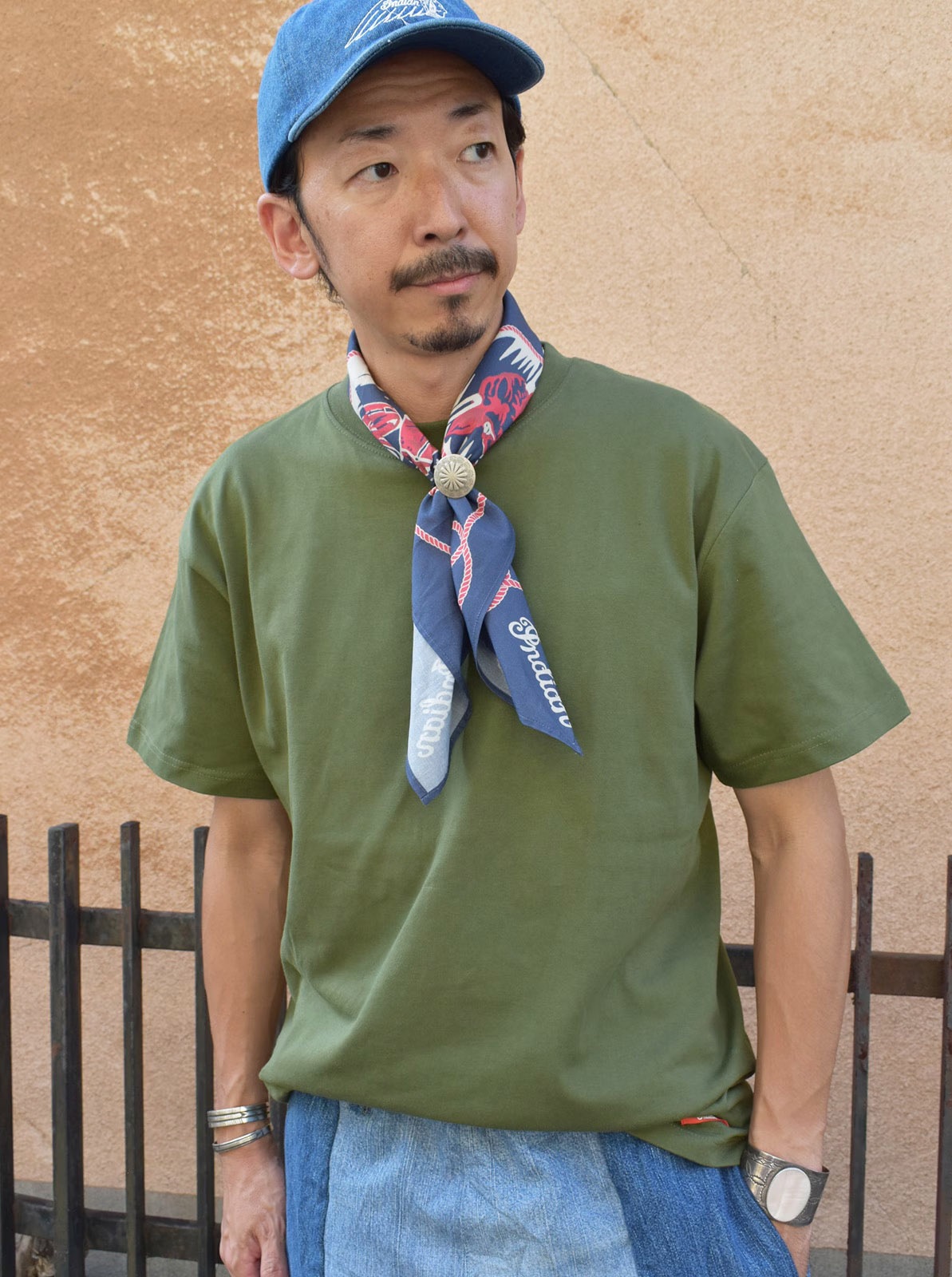 Indian Basic S/S T-shirt "Big Headmark"