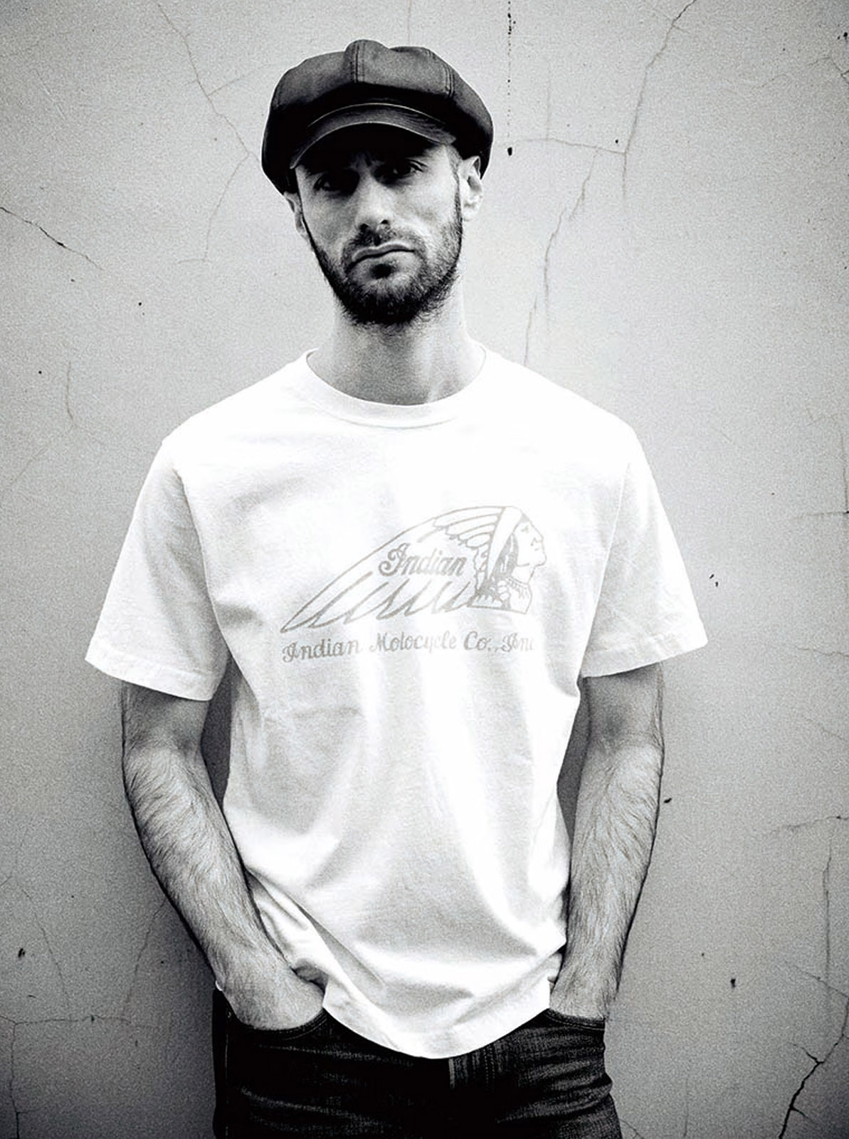 Indian Basic S/S T-shirt "Big Headmark"