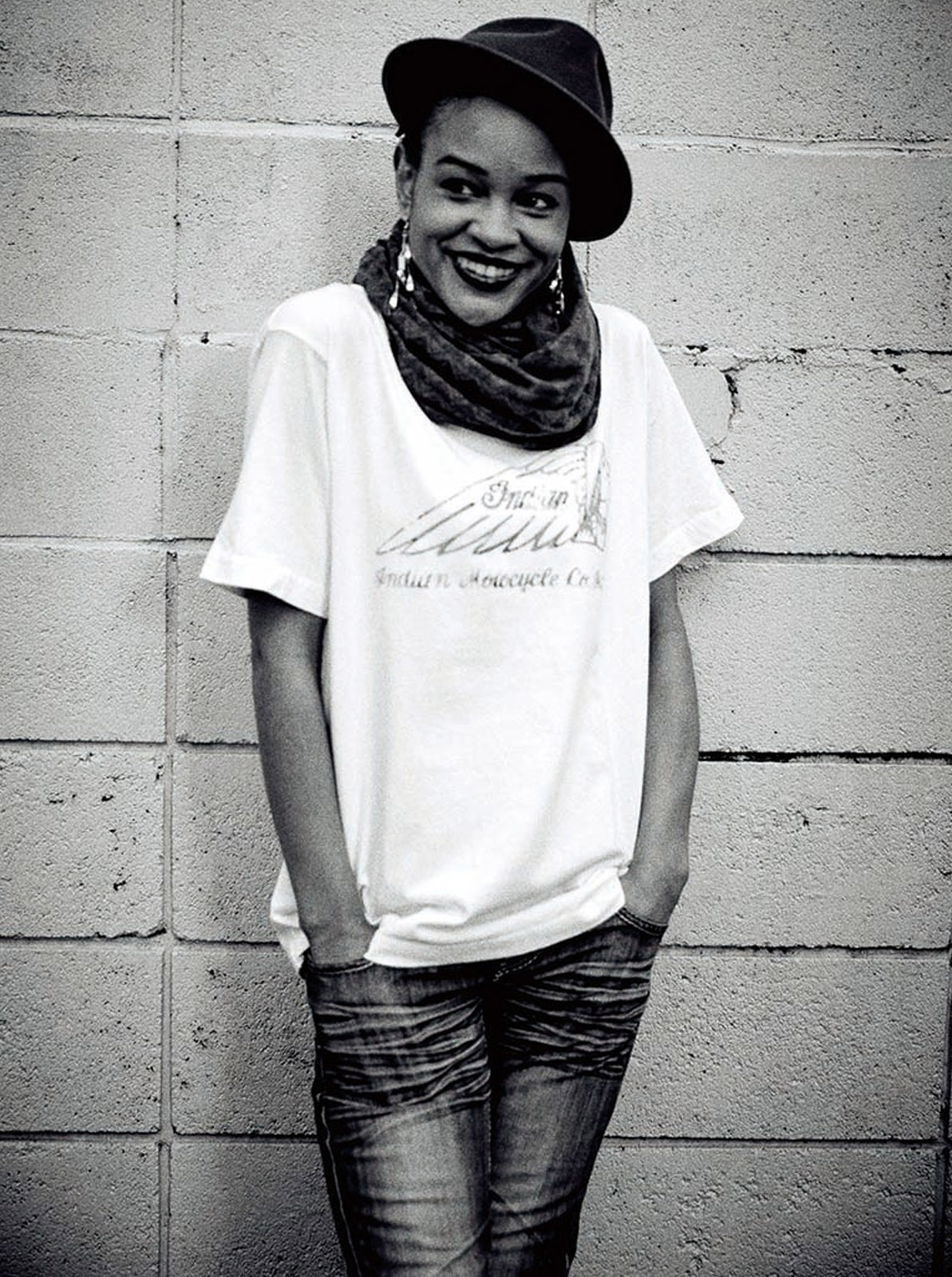 Indian Basic S/S T-shirt "Big Headmark"