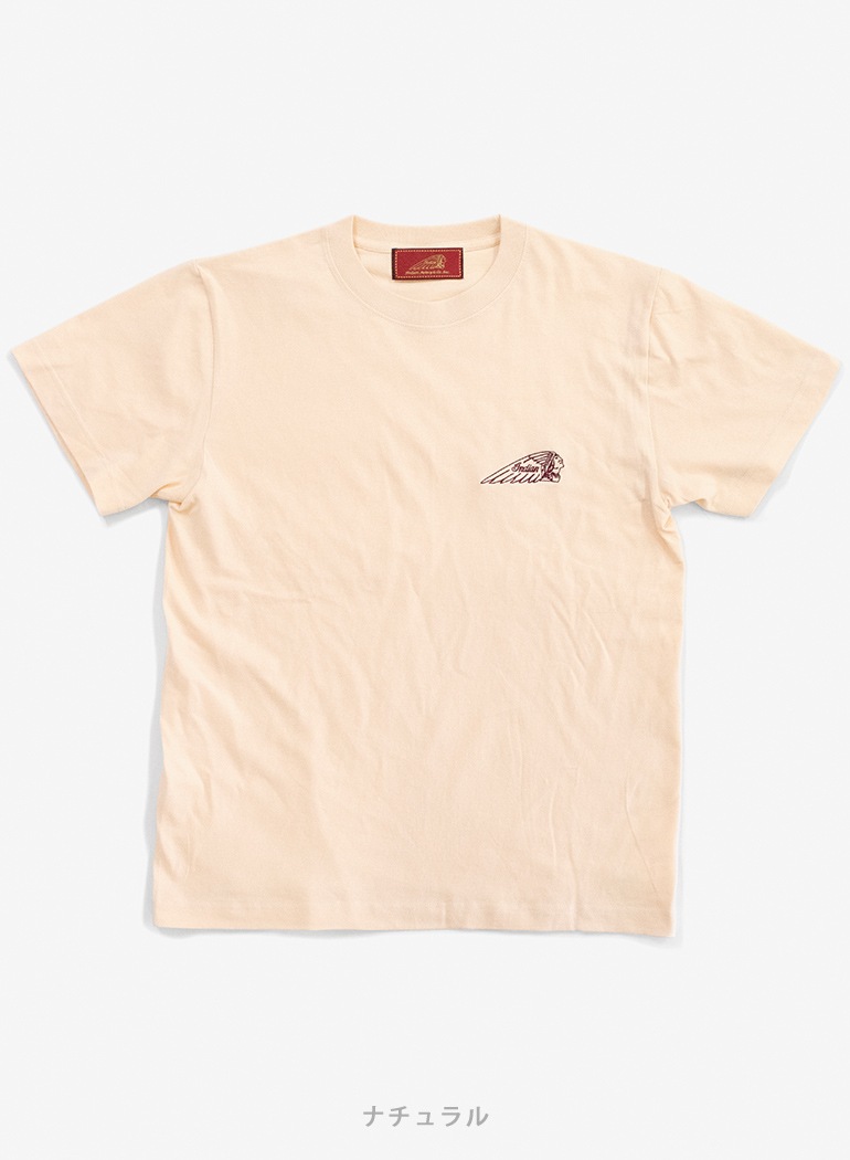 Indian Basic S/S T-shirt "Headmark Logo"