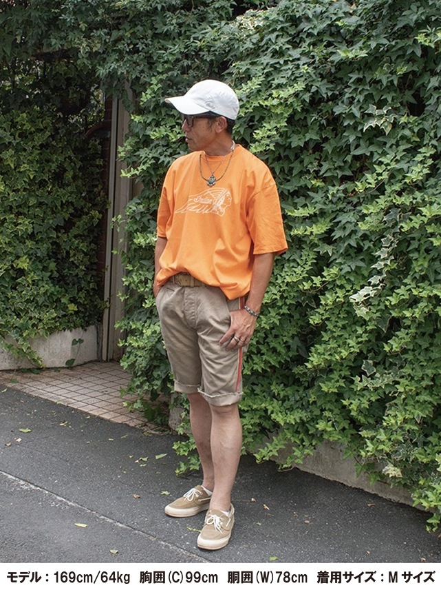 Pigment Dye Big S/S Tee "Headmark"