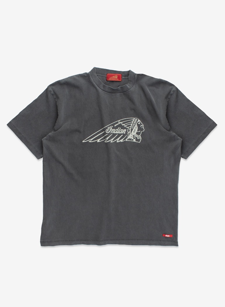 Pigment Dye Big S/S Tee "Headmark"