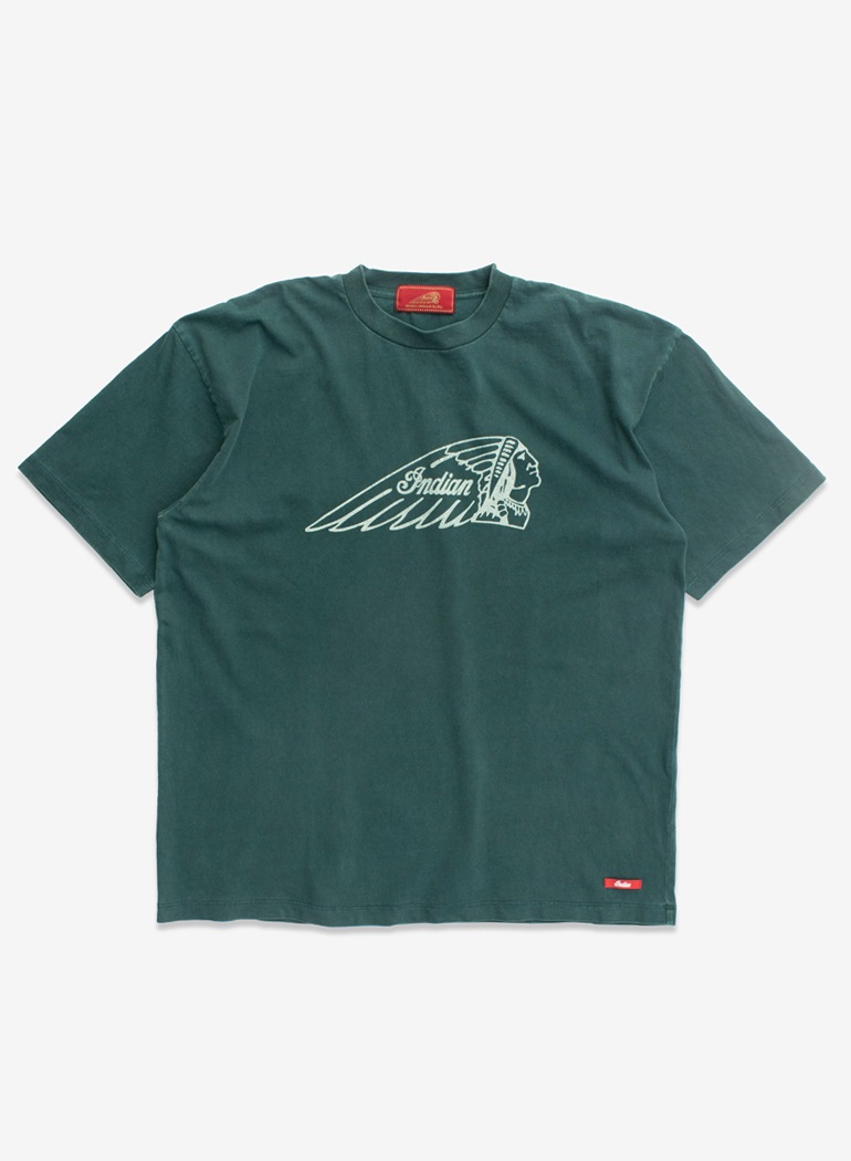 Pigment Dye Big S/S Tee "Headmark"