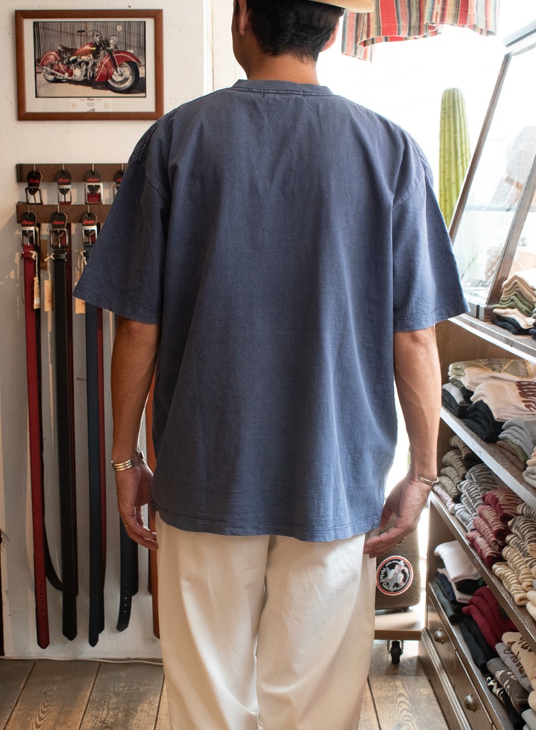 Pigment Dye Big S/S Tee "Headmark"