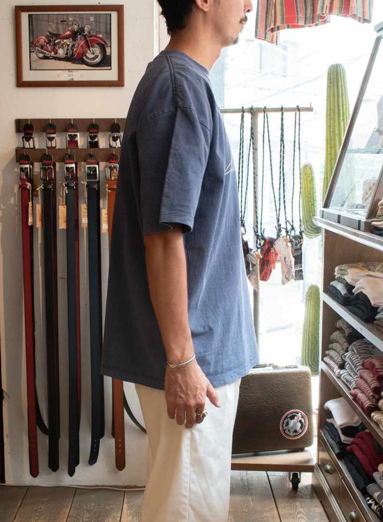 Pigment Dye Big S/S Tee "Headmark"