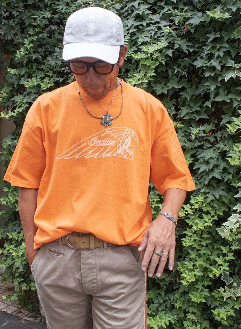 Pigment Dye Big S/S Tee "Headmark"