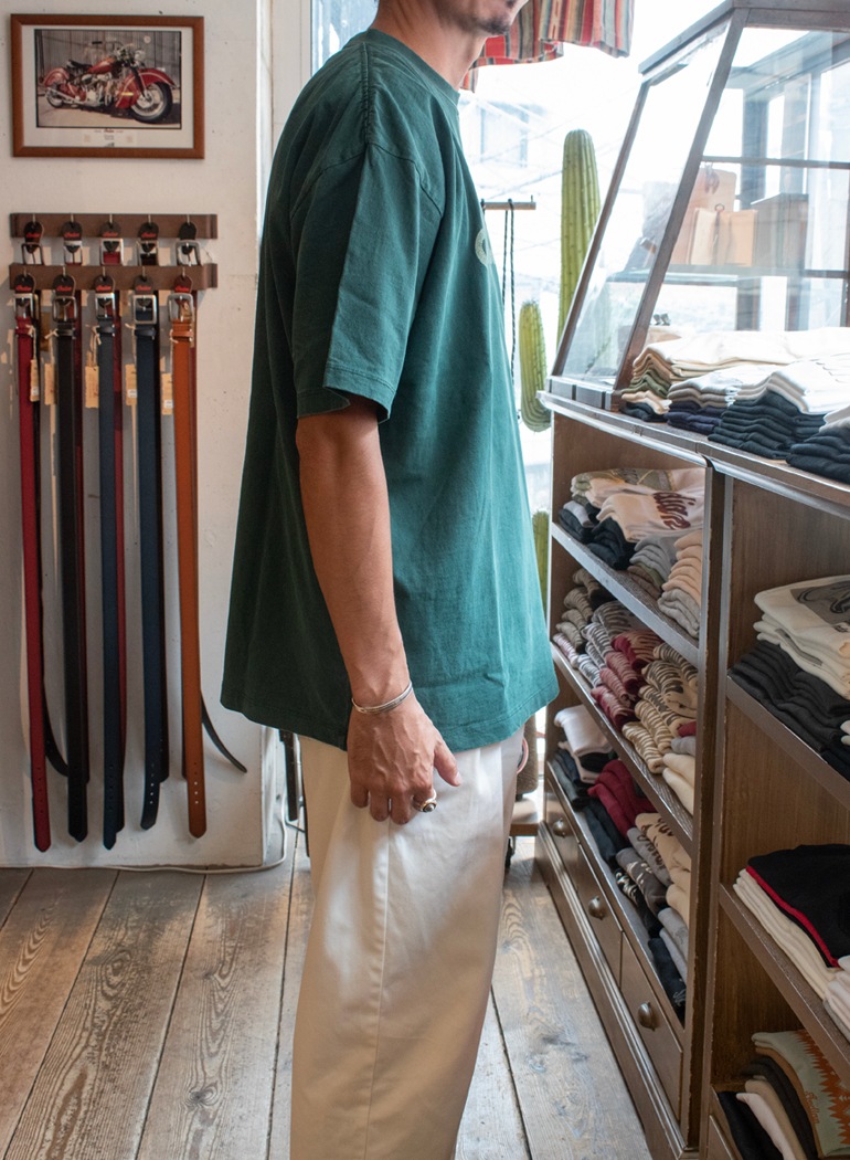Pigment Dye Big S/S Tee "Logo"