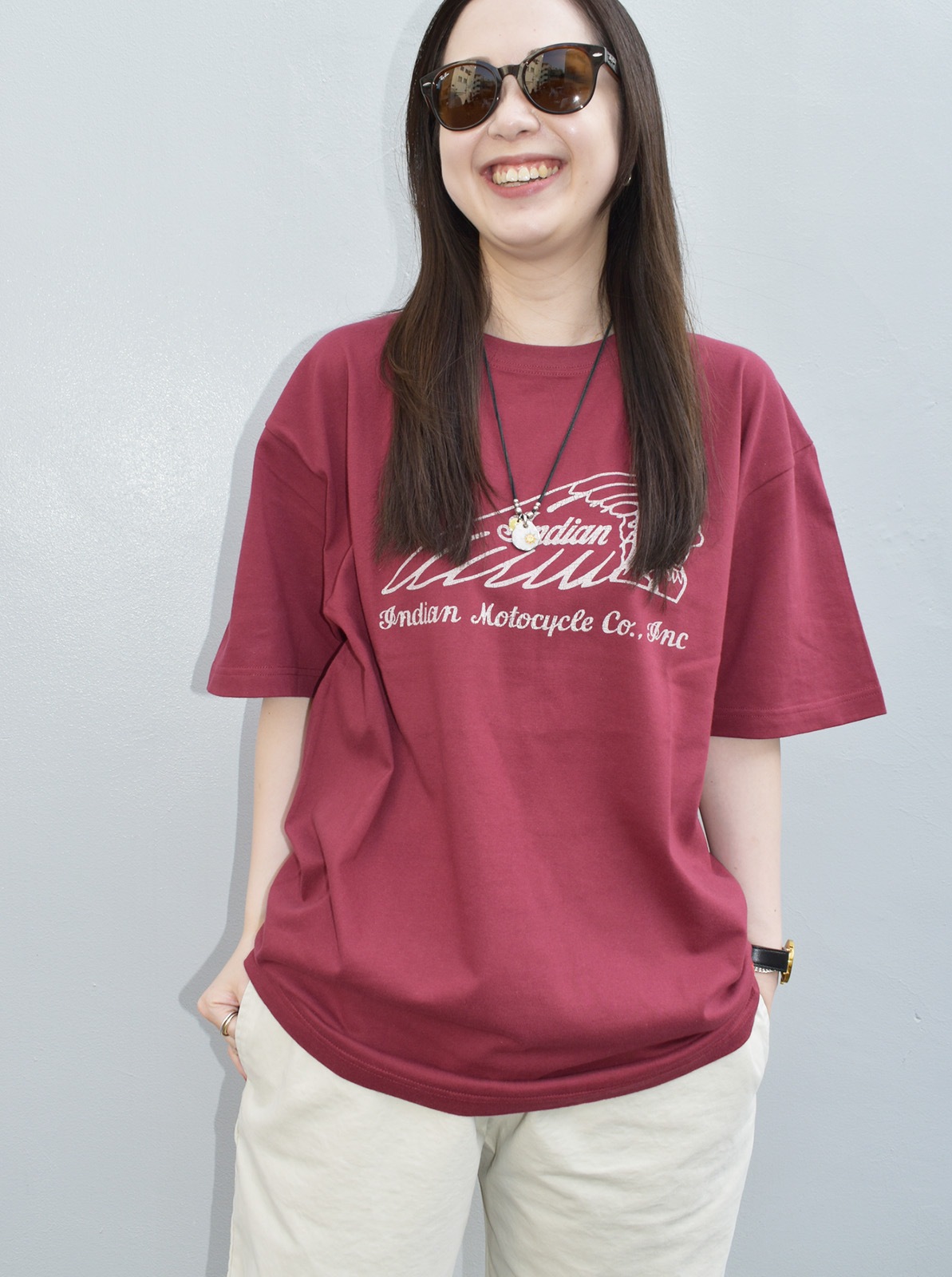 Indian Basic T-shirt "HEAD-MARK"