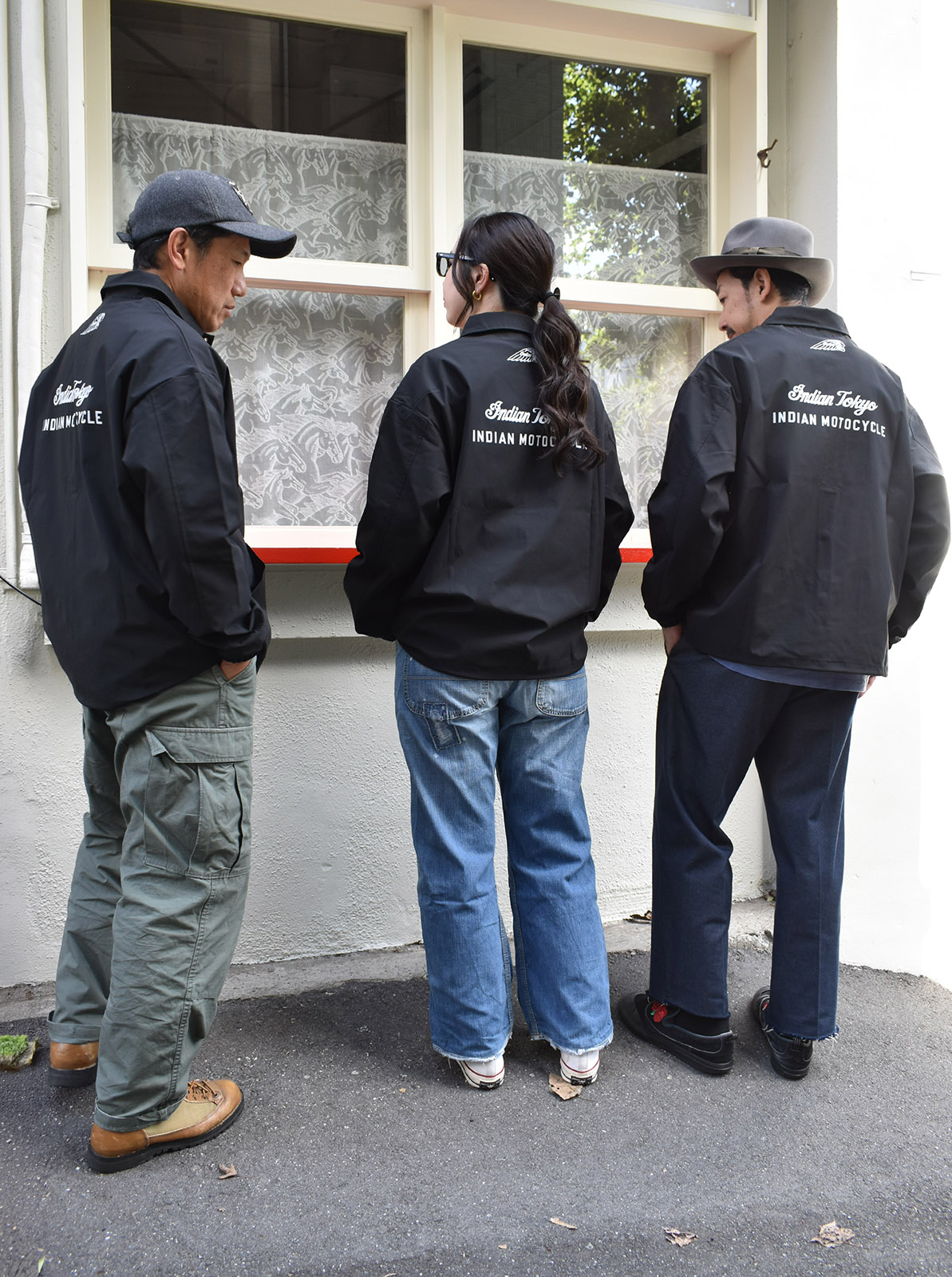 Indian Tokyo Recycle Polyester ��Coach Jacket��