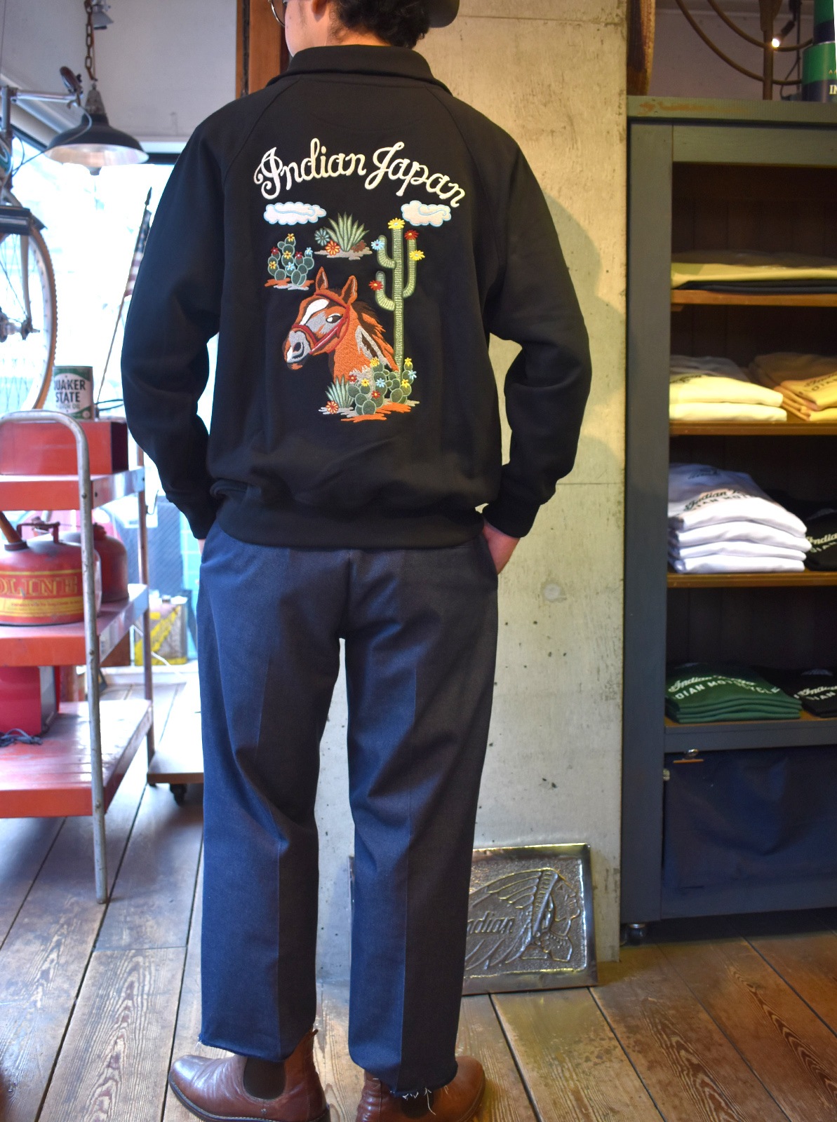 Track jacket "HORSE��CACTUS"