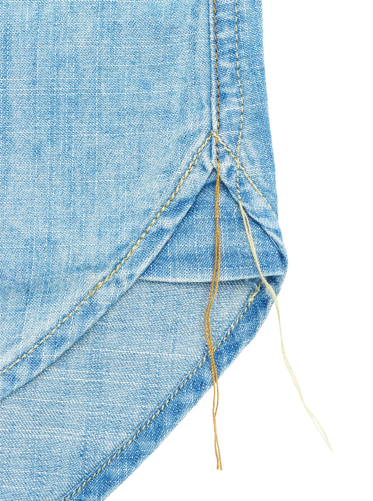 Denim Western Shirt  ��HEAD DRESS��