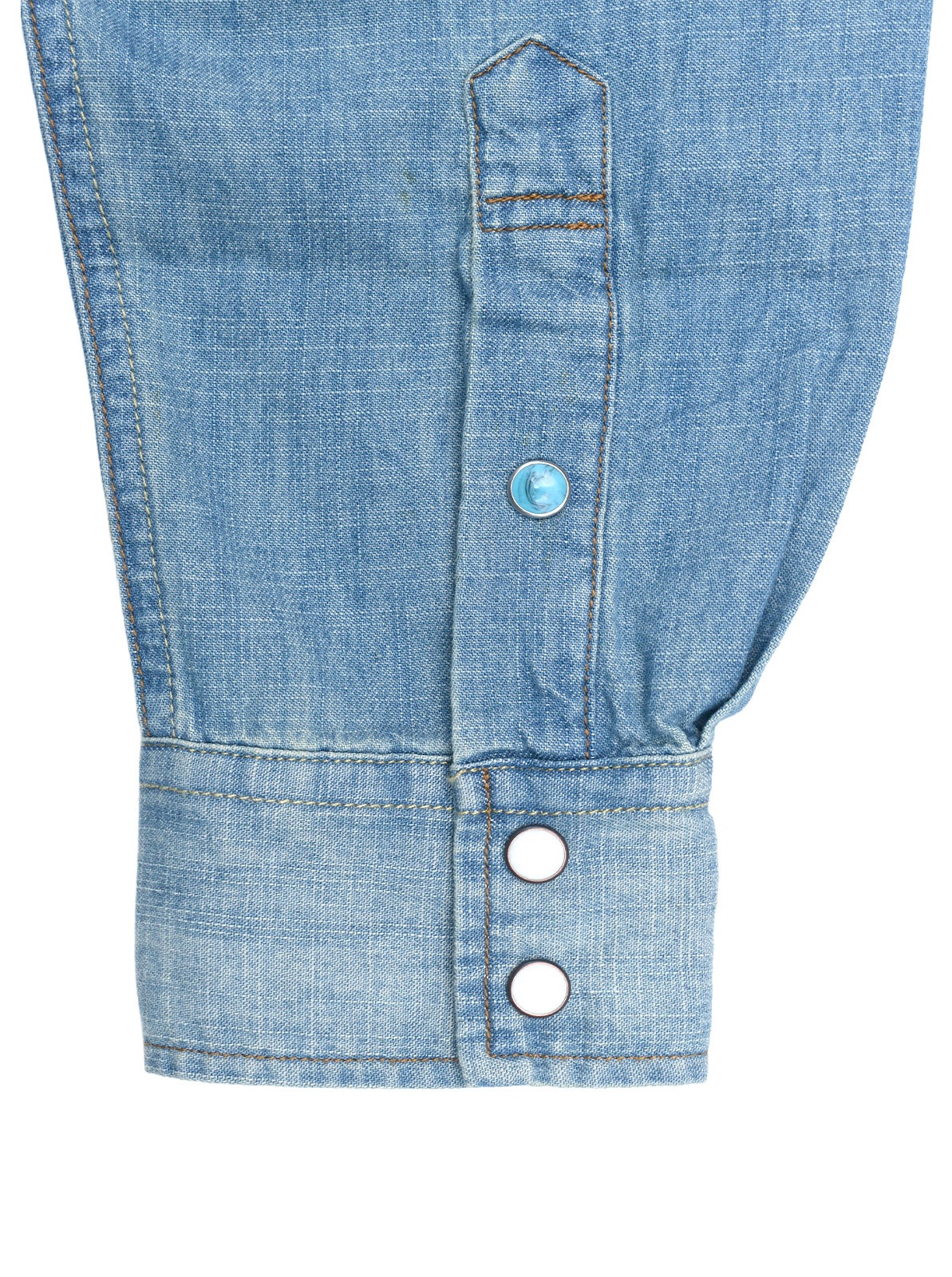 Denim Western Shirt  ��HEAD DRESS��