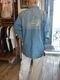 Denim Western Shirt  ��HEAD DRESS��