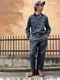 Denim Western Shirt ��Script logo��