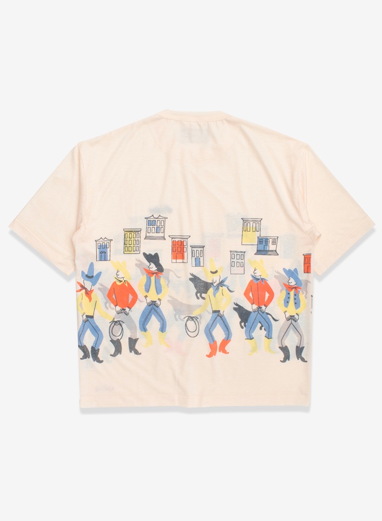 ALL OVER PRINT T-shirt "CITY COWBOY"