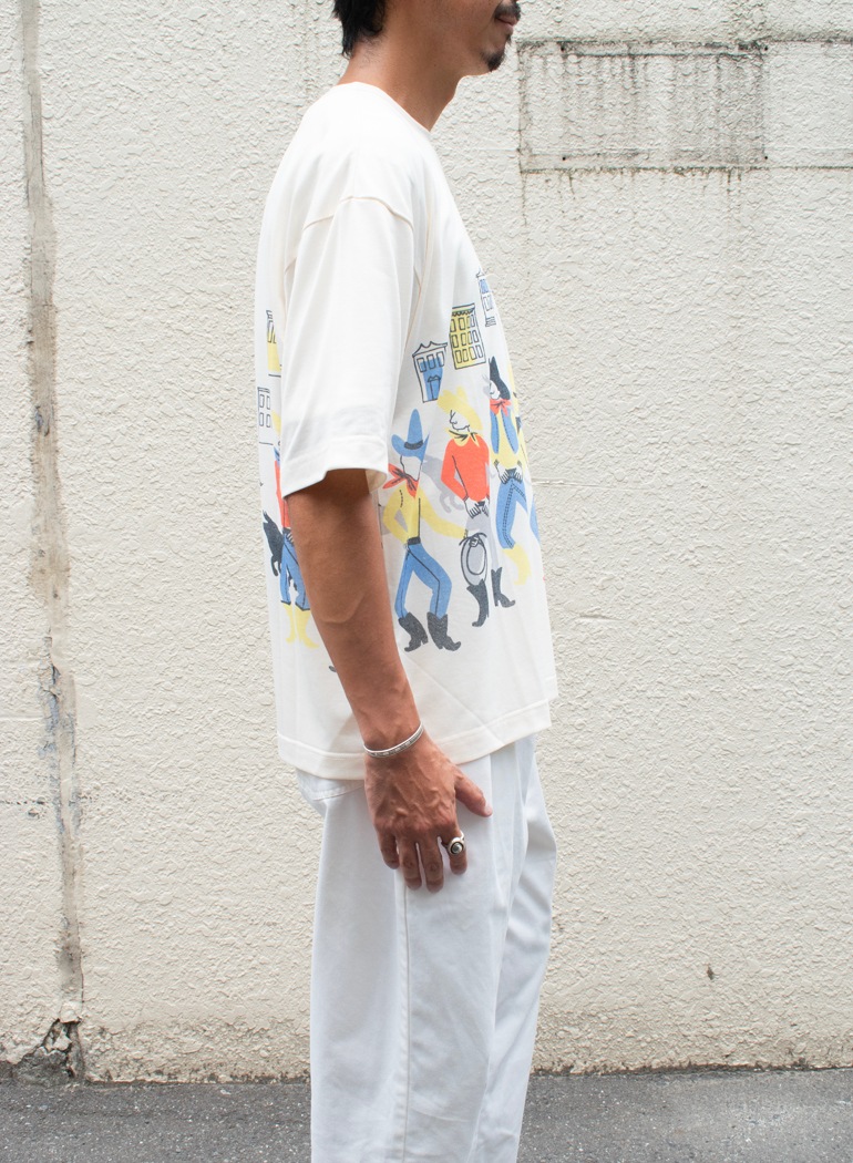 ALL OVER PRINT T-shirt "CITY COWBOY"
