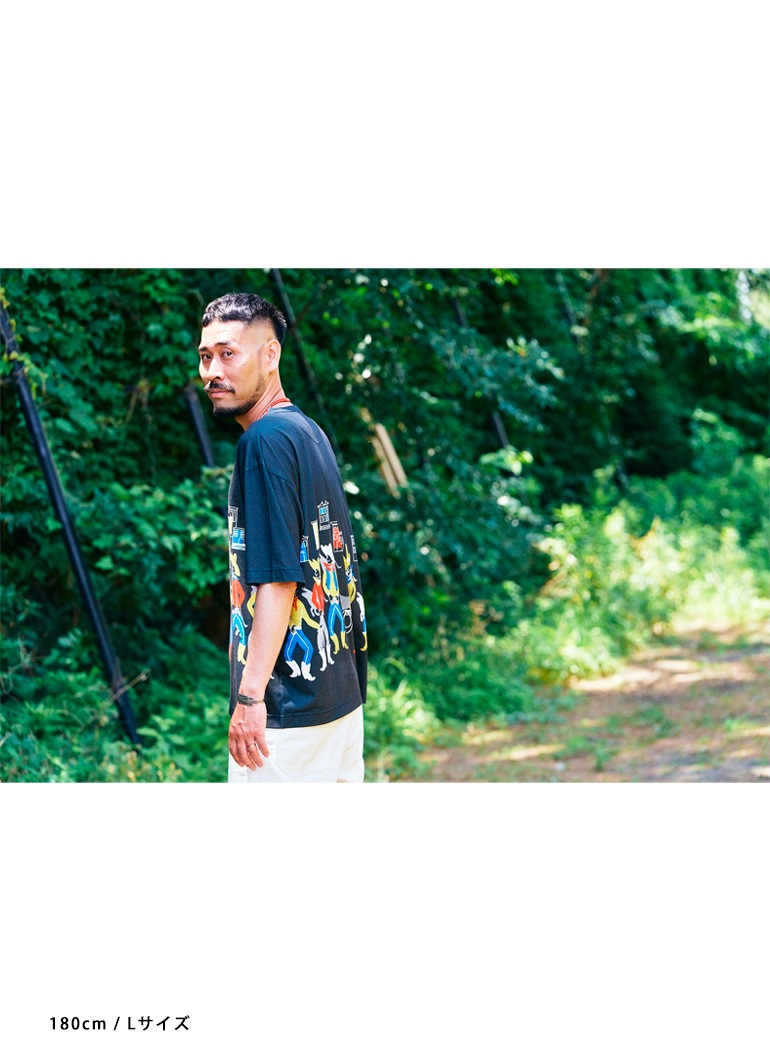 ALL OVER PRINT T-shirt "CITY COWBOY"