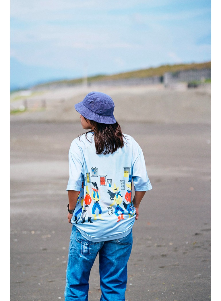 ALL OVER PRINT T-shirt "CITY COWBOY"