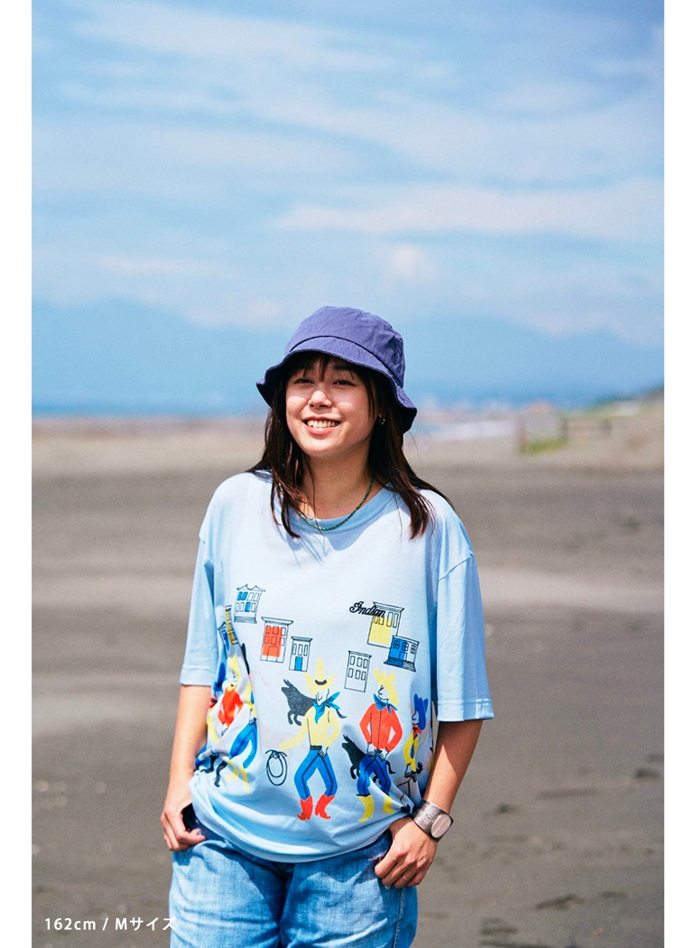 ALL OVER PRINT T-shirt "CITY COWBOY"