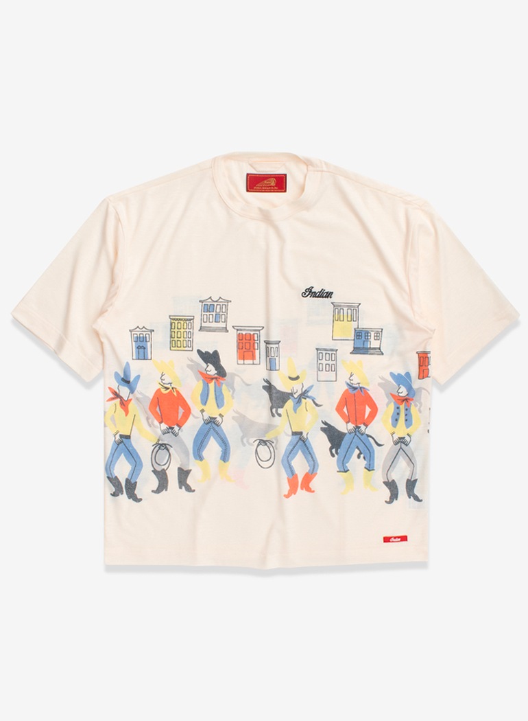 ALL OVER PRINT T-shirt "CITY COWBOY"