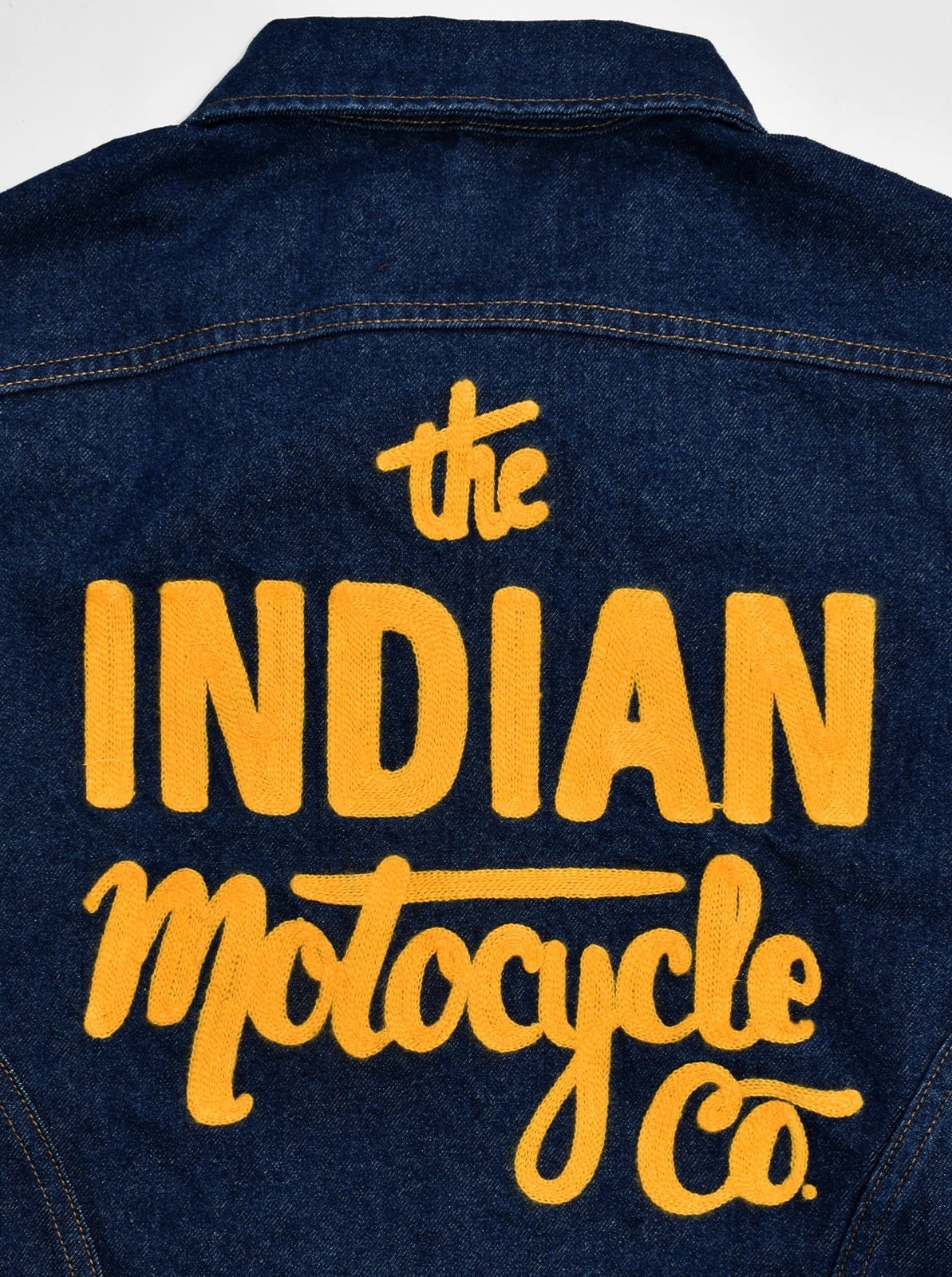 Denim Jacket "the INDIAN motocycle Co."
