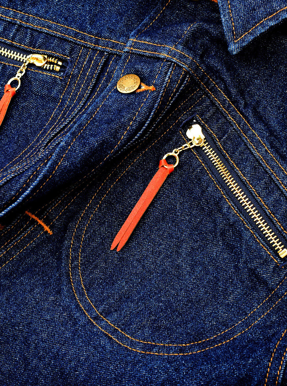 Denim Jacket "the INDIAN motocycle Co."