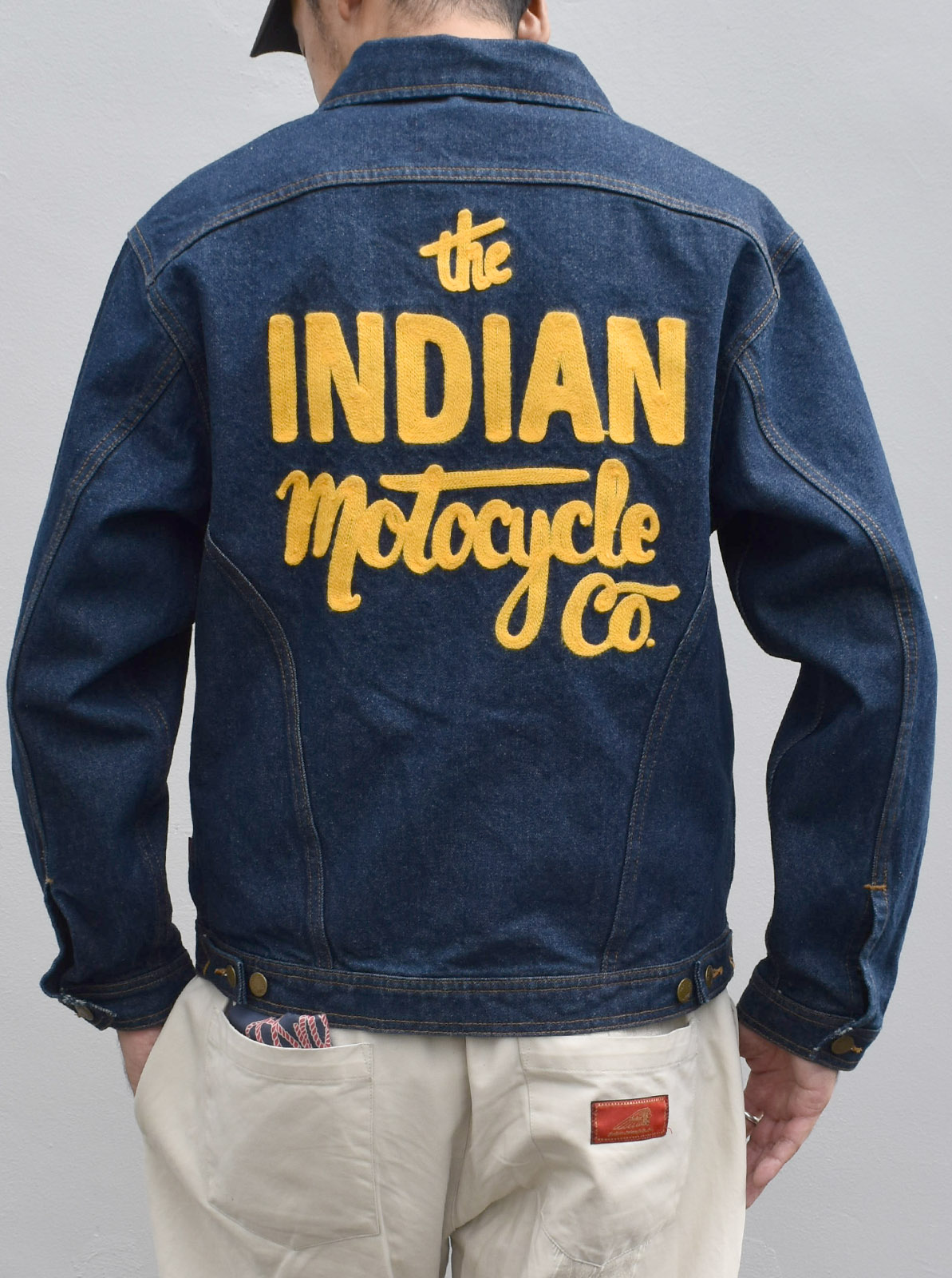Denim Jacket "the INDIAN motocycle Co."
