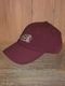Washed baseball cap "head mark"