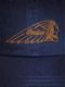 Washed baseball cap "head mark"