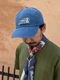 Washed baseball cap "head mark"
