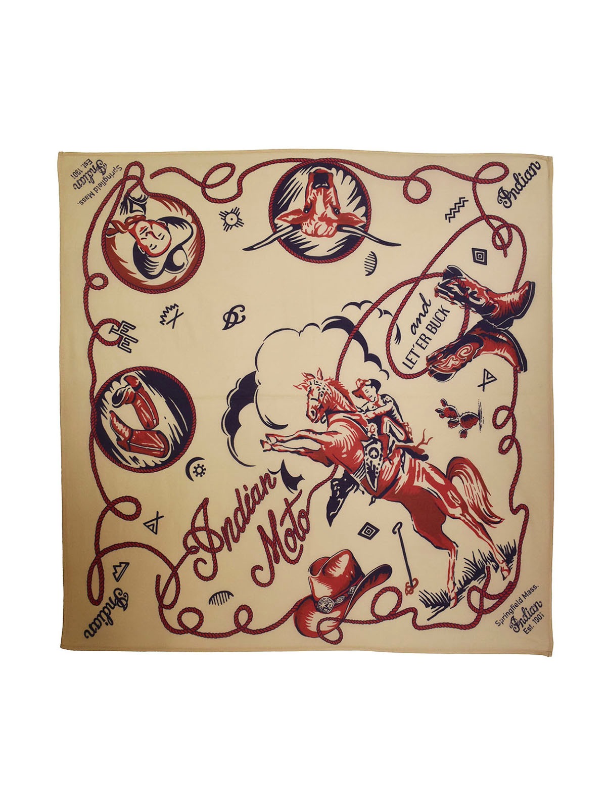 BANDANA SCARF "HANDPAINT"