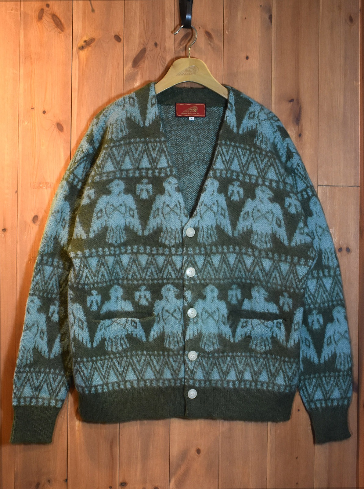 Mohair Cardigan "THUNDERBIRD"