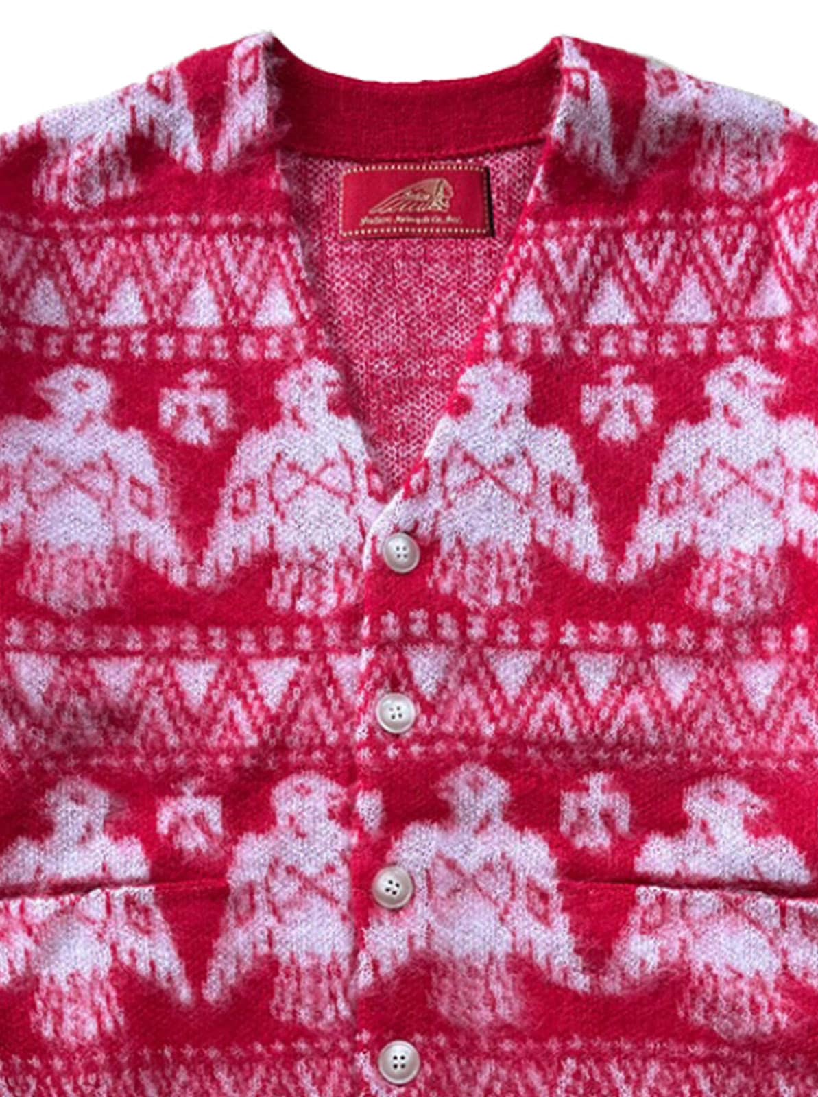 Mohair Cardigan "THUNDERBIRD"