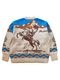 W-Jacquard Zip-up Jacket "CACTUS & RODEO"