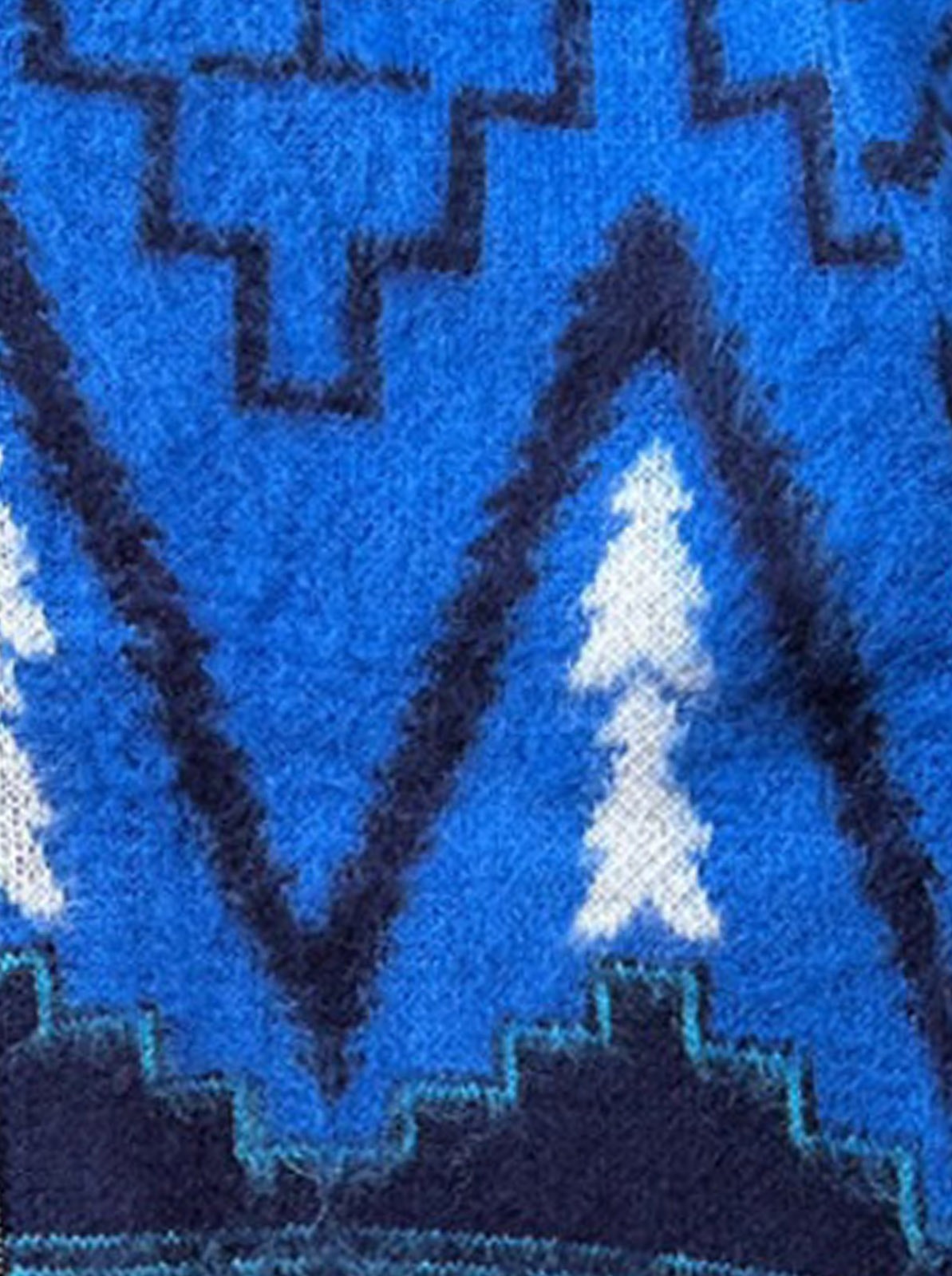 W-Jacquard Zip-up Jacket "NAVAJO"