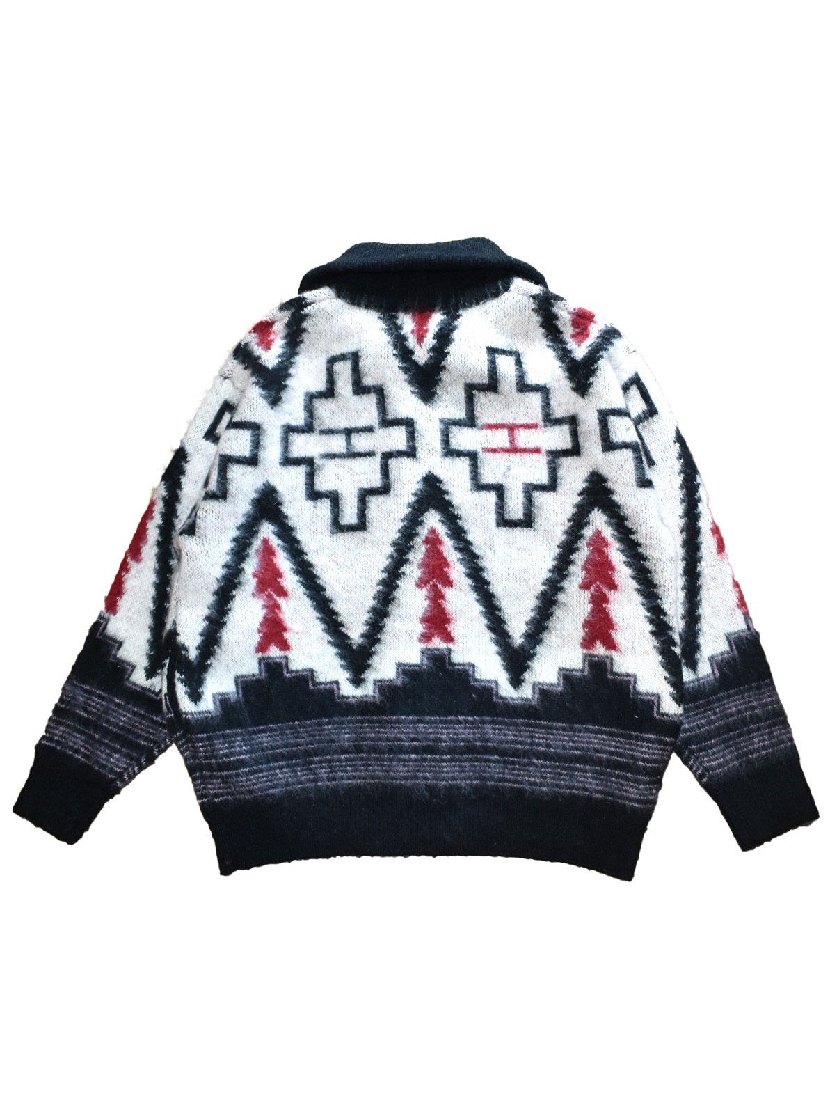 W-Jacquard Zip-up Jacket "NAVAJO"