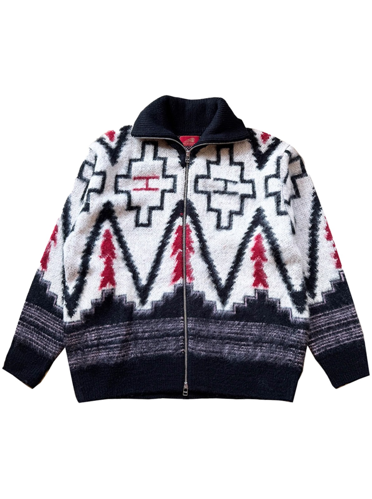W-Jacquard Zip-up Jacket "NAVAJO"