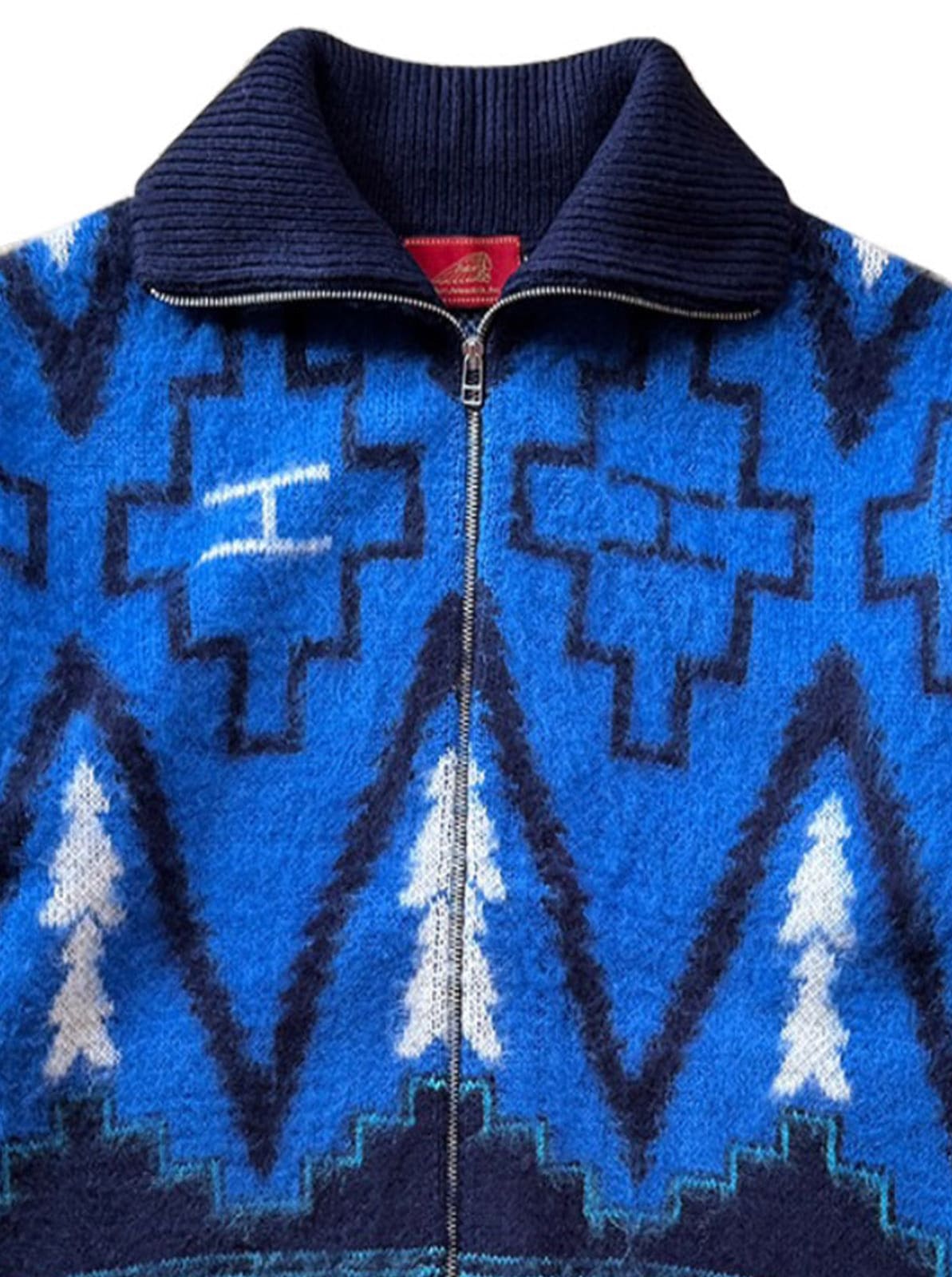 W-Jacquard Zip-up Jacket "NAVAJO"