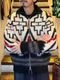 W-Jacquard Zip-up Jacket "NAVAJO"