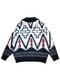 W-Jacquard Zip-up Jacket "NAVAJO"