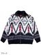 W-Jacquard Zip-up Jacket "NAVAJO"