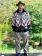 W-Jacquard Zip-up Jacket "NAVAJO"