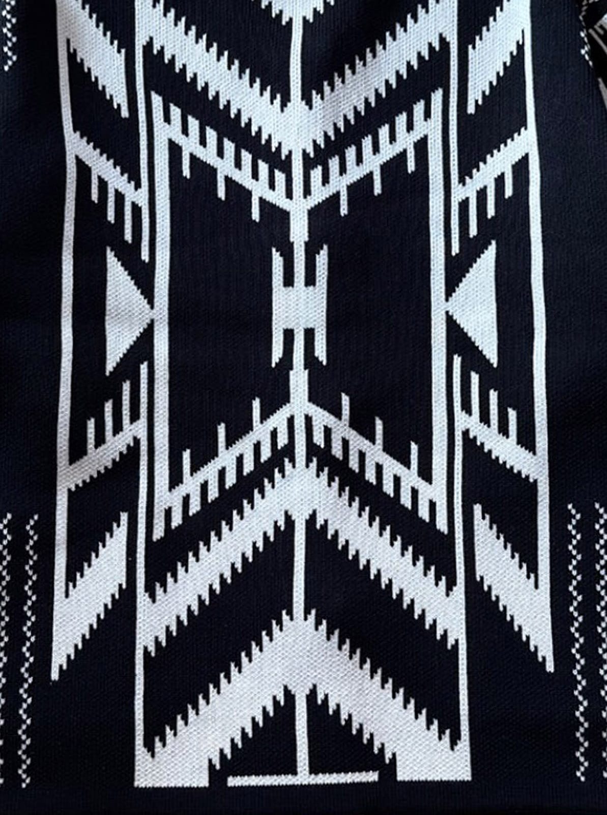 W-Jacquard  Cardigan "Chimayo Stripe"